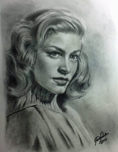 Graphite Pencil Portrait of a Woman